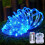 100 LED Blue Solar Rope Lights 33ft 8 Modes 1