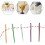 20 Pcs/Set Curved Needle with Large Eye Yarn Knitting Needle Sewing Needle Darning Needle Easy to Thread 2