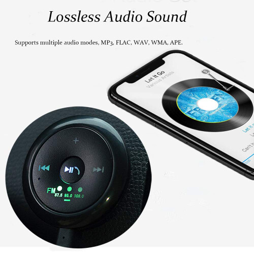 TINYOUTH USB FM Transmitter, Bluetooth FM Receiver Car Audio Transmitter with AUX/FM Channels 87.5/95.0/108.0, Memory Function, Magnetic LED Disp 1