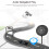 TINYOUTH USB FM Transmitter, Bluetooth FM Receiver Car Audio Transmitter with AUX/FM Channels 87.5/95.0/108.0, Memory Function, Magnetic LED Disp 3