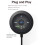 TINYOUTH USB FM Transmitter, Bluetooth FM Receiver Car Audio Transmitter with AUX/FM Channels 87.5/95.0/108.0, Memory Function, Magnetic LED Disp 4