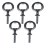 Stainless Steel Bottle Opener Inserts Kit (5 pcs) 1
