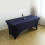 Height Stretch Rectangular Tablecloth Cocktail Table Cover Spandex Table Cloth Bars Hotel Party Wedding Elastics Table Cloth 5