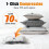 10 Vacuum Storage Bags with Wireless Pump Clothes 3