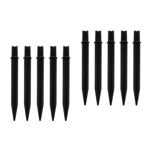 Solar Ground Spikes for Landscape Lighting, Black, 21cm 2