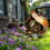 Dreamy Mushroom House Garden Decor 4-Pack 4