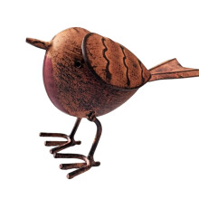 Antieke stijlen ijzeren vogelsculptuur weerbestendig tuinpatio's