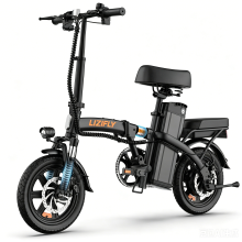 14" Foldable Electric Bike for Adults City E-bike 250W Motor 40KM Range
