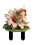 Gartenfigur „Waldelf und Hirsch“ 2