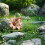 Gartenfigur „Waldelf und Hirsch“ 4