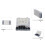 310pcs Smooth Roll Assortment Set Metal Hardware Assortment Hollow Spring Pin 4