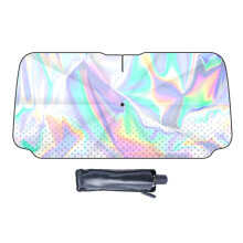 Sunshade With UPE Alloy Frame Car Sunshade Easy To Fold And Store