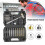 Roll Pin Punch Set with Steel Punch Double-Faced Hammer Gunsmithing Punch Tools 3