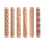 6 Pcs Clay Rolling Pin Textured Hand Roller Wooden Handle Pottery Tools Set Durable Easy To Use 2