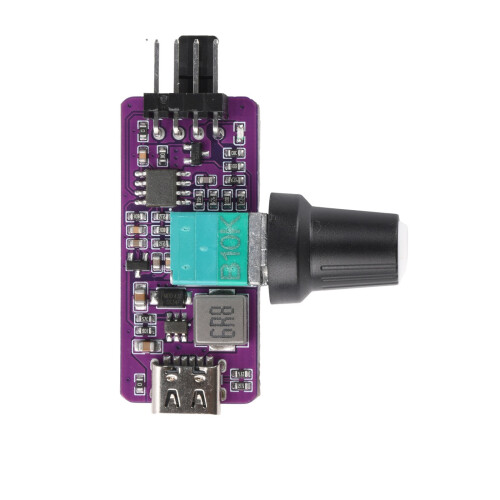 Compactly 85%-90%High Efficiency PWM Fan-Opposite side wiring