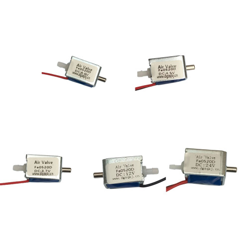 Porte solénoïde électromagnétique normalement fermée,-DC3.7V 2