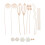 20Pièces Bâtons Diffuseur Rattan Bois Aromathérapie Ambiance Maison 1