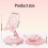 Support ergonomique pour tablette et téléphone, hauteur-Rose 4