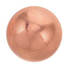 Copper Sphere Bird Violet Decorative Pond Accessory