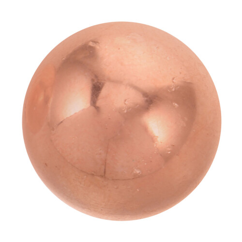 Copper Sphere Bird Violet Decorative Pond Accessory