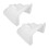 2Pcs Plastic Roman Column Casting Mold for Home Garden and 1