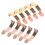 10Pièces Clips Métal Dorés Support Résistants Usure 1