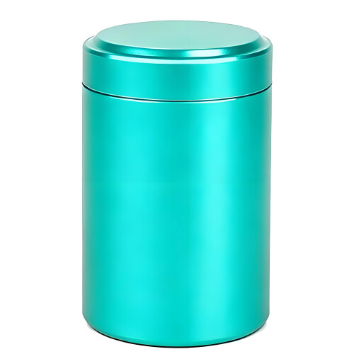 Urne commémorative portative pour animaux de-Turquoise.