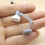 Miniature Office Scene Accessory Modern Table Lamp Model-White 5