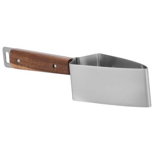 Triangle Stainless Steel Watermelon Cutter Tool with Wood Handle