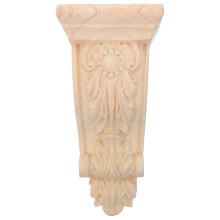 Ornements Bois Massif Khaki Style Ancien Pour Portes