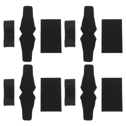 4Sets Compound Accessoires Zwart Pijlsteunpads Zelfklevend