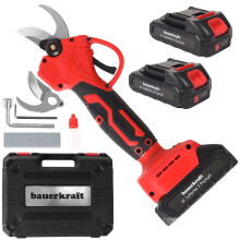 Akku-Gartenschere 21V, 30mm Schnittbreite, 2 Akkus