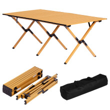 Klappbarer Campingtisch 120x60 cm mit Tragetasche
