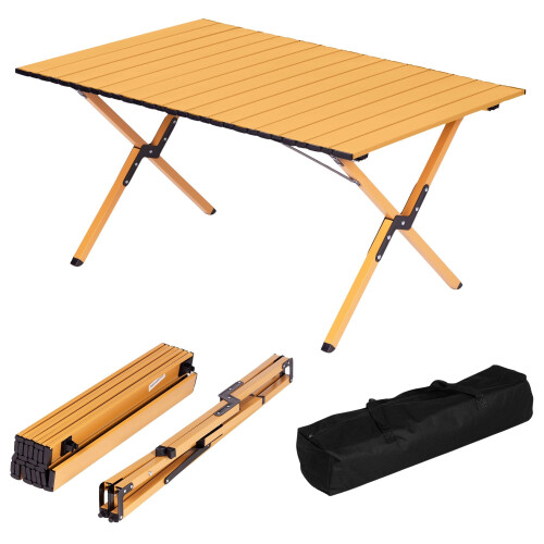 Klappbarer Campingtisch 90x60 cm mit Tragetasche