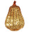 Glass Pumpkin LED Night Light with Timer – Gold, 5.5in 2