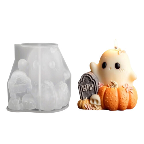 Multipurpose Halloweens Silicone Mould for Pumpkin Specters