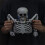 Waterproof Plastic Skeleton Decoration Great For Outdoor-B 6
