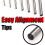 Roll Pin Punch Set 9 Pieces Roll Pin Starter Punch Set, Gunsmith Punch 5