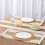 Fashionable Fringed Placemat Multiple Color-6 Pattern 6 6