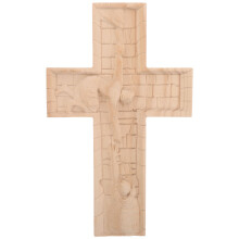 Holz Jesus Natürliche Maserung Handgeschnitzt