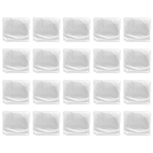 20Pcs Disposable Bathtub Covers Transparent Plastic Liners for Bath