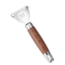 Wooden Handle Stainless Steel Fruit Multi-Use Kitchen Tool