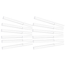 6Pairs Clear Acrylic Sheet Music Clips for Piano and Orchestra Use
