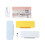 Zippered Design Pen Holders Storage Bag Stationeries-Yellow 3