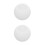 2Pcs White Round Opal Lampshade Pe Light Fixture Replacement 1