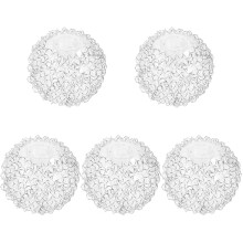 5Pcs Replacement Glass Lampshades with Aluminum Wire for Chandeliers