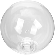 2Pcs Transparent Glass Lampshade Replacement Decorative Globe Covers
