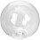 2Pcs Transparent Glass Lampshade Replacement Decorative Globe Covers 1