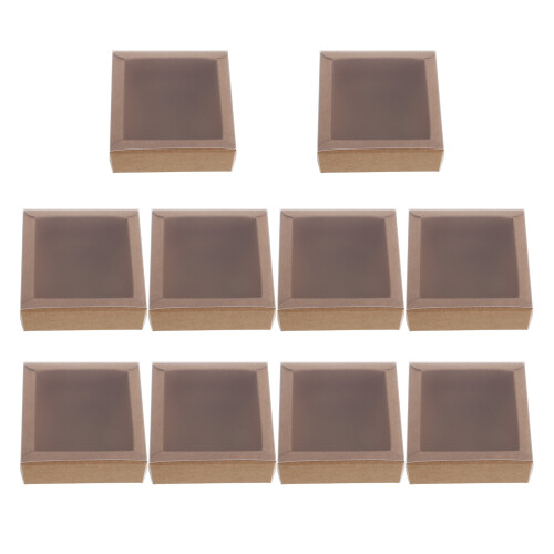10Pcs Blank Match Box Storage with Sliding Lid for Matches Organizer