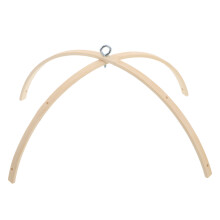 Premium Wood Frame Wind Chime Top with Metal for Garden DIY